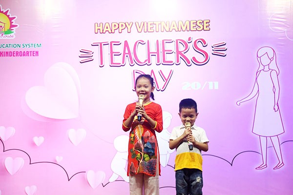 Mừng ngày nhà giáo Việt Nam tại Happy House CS Hòa Bình