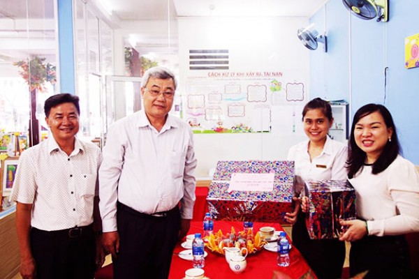HappyHouse Kindergarten được phòng Giáo dục Quận Tân Phú ghé thăm 