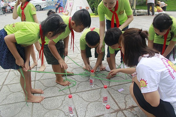 Team Building trong hội trại Ký ức Tuổi thơ IV